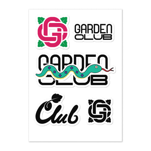 Garden Club Sticker Pack Uno